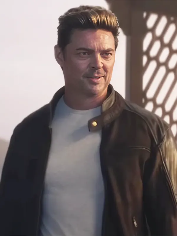 Karl Urban Johnny Cage Stylish Brown Leather Jacket