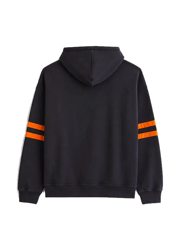 Chicago Bears NFL Popover Dark Navy Blue Hoodie - Image 2