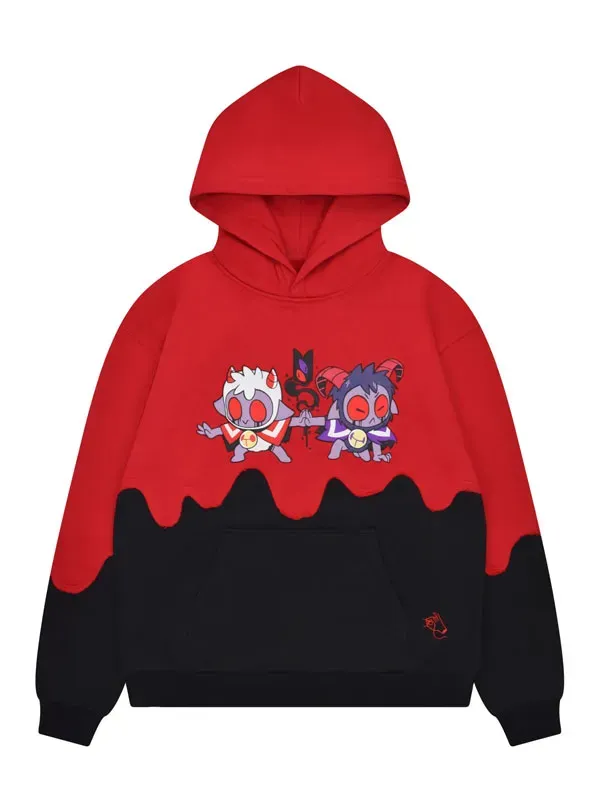 Video Game Cult of the Lamb Embroidered Hoodie