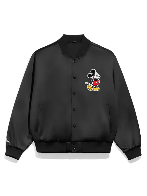 Mickey Mouse Heritage Black Satin Jacket