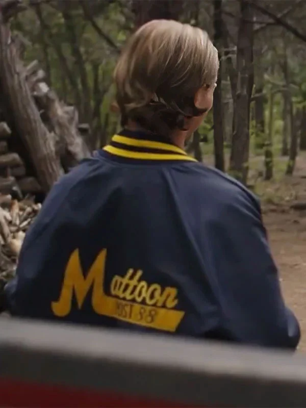 The 8th Day 2025 Darren Mann Blue Varsity Jacket - Image 2
