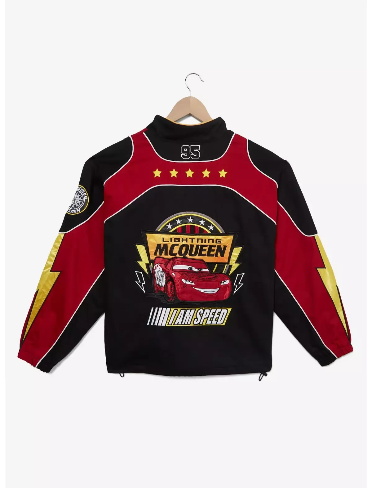 Lightning McQueen Disney Cars Racing Zipper Jacket - Image 2